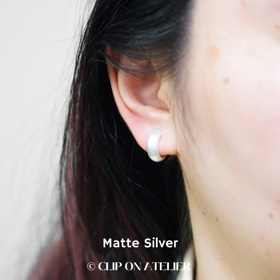 ๐ Essential - Minimalist Hoop Clip On Earrings