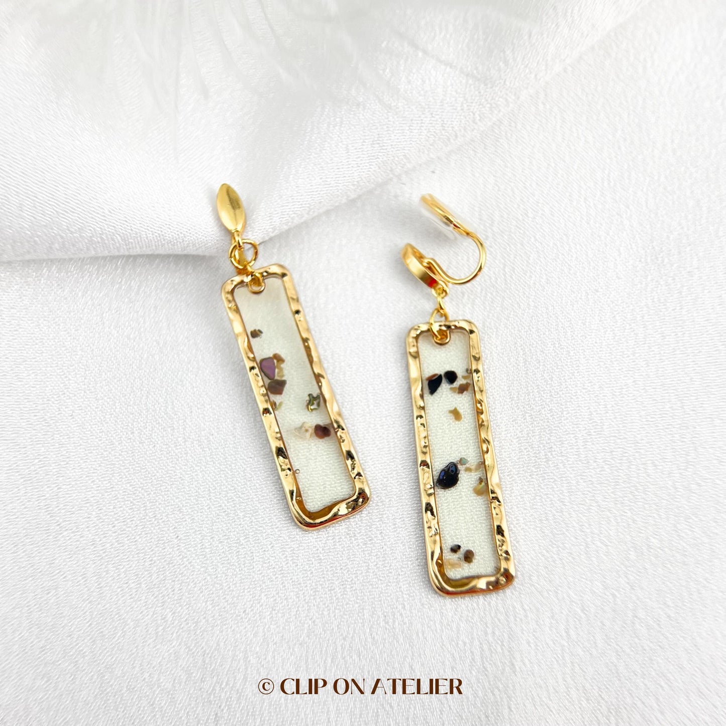 Fairy Resin Clip On Earrings