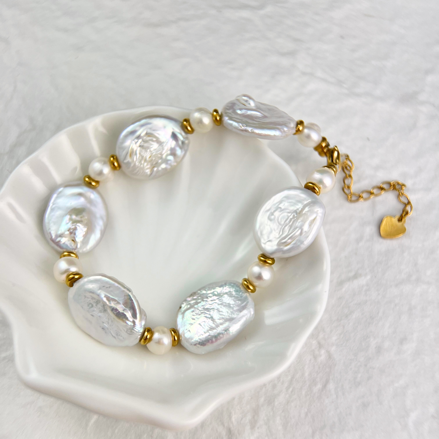 Natural Baroque Pearl Bracelet