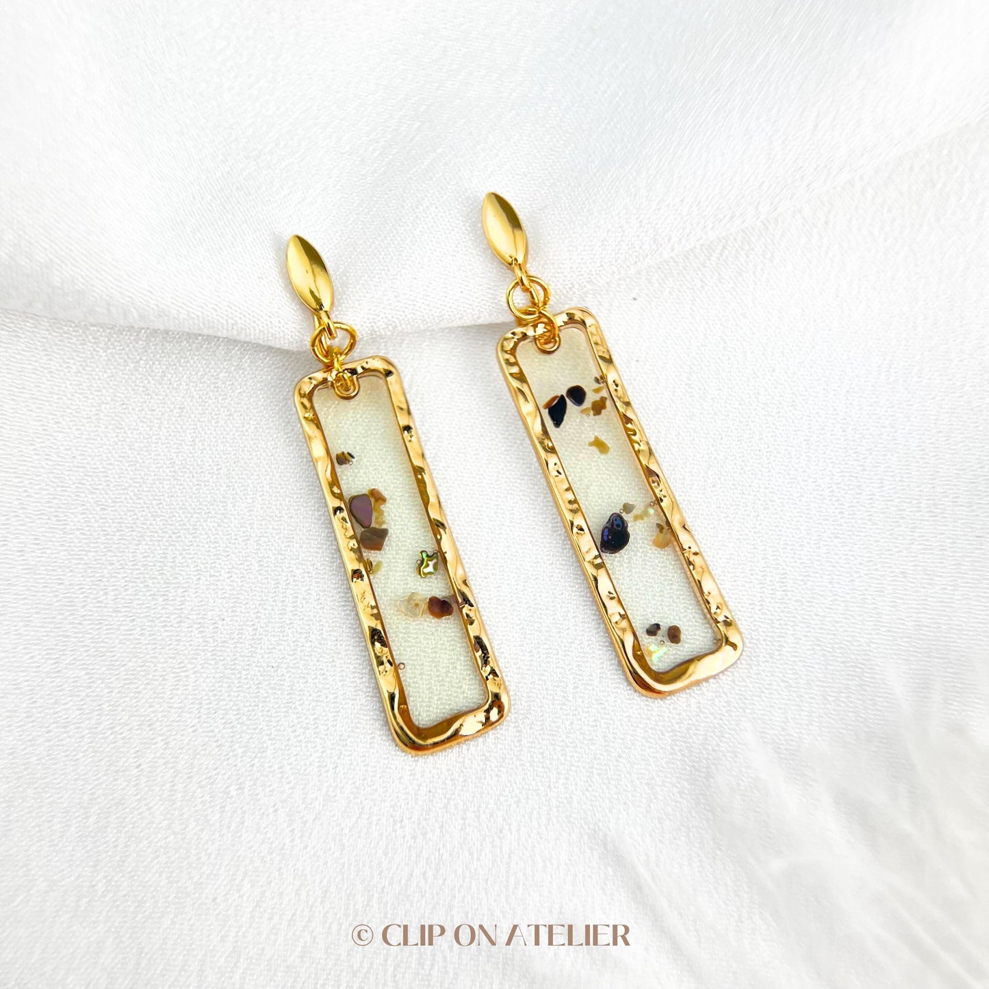 Fairy Resin Clip On Earrings