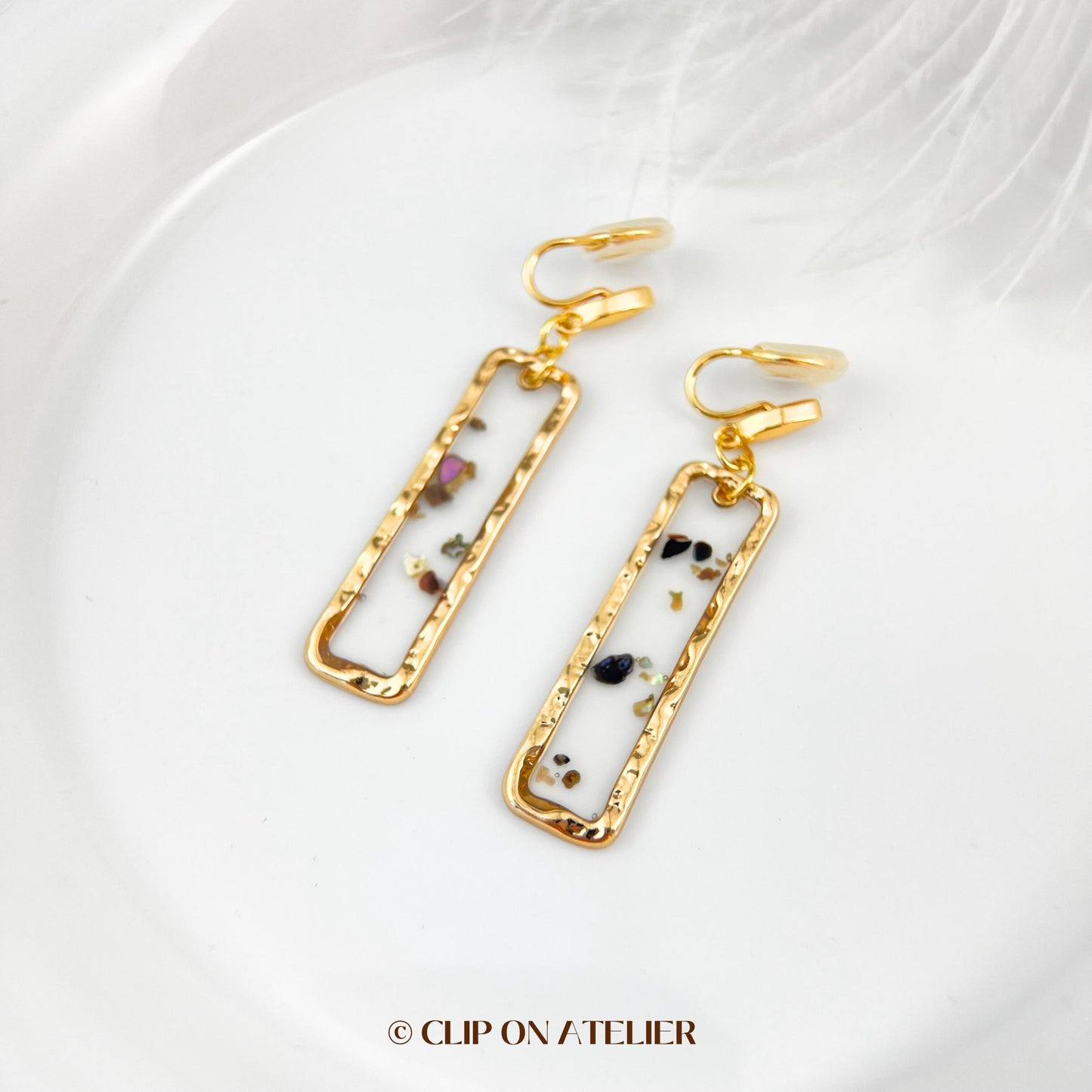 Fairy Resin Clip On Earrings