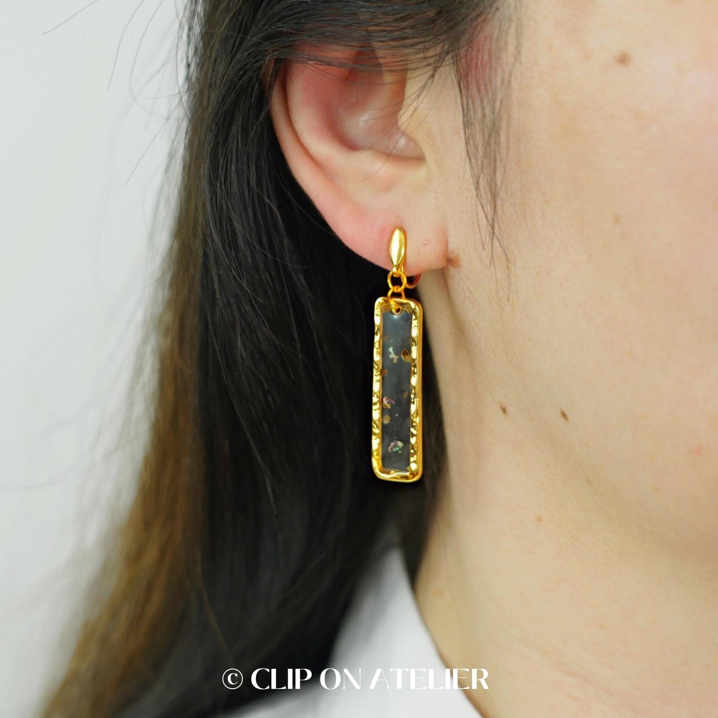 Fairy Resin Clip On Earrings